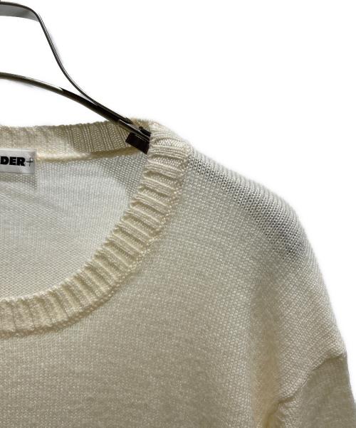 JIL SANDER+（ジルサンダープラス）JIL SANDER+ (ジルサンダープラス) Crew neck knit クルーネックニット JPUP752505 アイボリー サイズ:48の古着・服飾アイテム