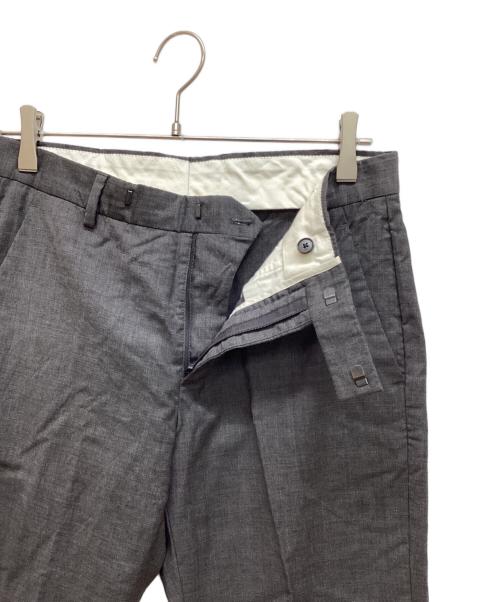 Maison Margiela（メゾンマルジェラ）Maison Margiela (メゾンマルジェラ) ウールスリムトラウザーズ　スラックス グレー サイズ:SIZE 44の古着・服飾アイテム