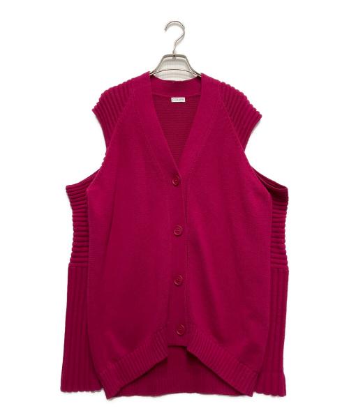 COLUMN（コラム）COLUMN (コラム) スラッシュショルダーカーディガン パープル サイズ:Freeの古着・服飾アイテム