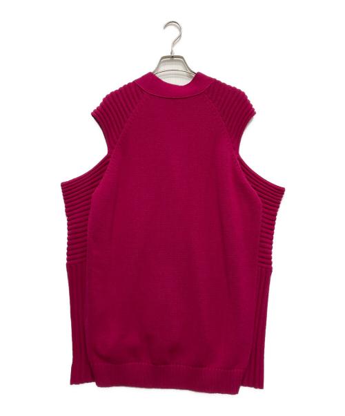 COLUMN（コラム）COLUMN (コラム) スラッシュショルダーカーディガン パープル サイズ:Freeの古着・服飾アイテム