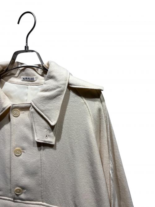 AURALEE（オーラリー）AURALEE (オーラリー) AIRY WOOL VIYELLA ANORAK ベージュ サイズ:3の古着・服飾アイテム