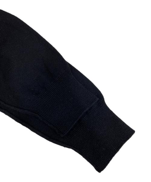 COMME des GARCONS HOMME PLUS（コムデギャルソンオムプリュス）COMME des GARCONS HOMME PLUS (コムデギャルソンオムプリュス) 切替ニット ブラック サイズ:Mの古着・服飾アイテム