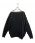 sulvam (サルバム) Silver line knit ブラック サイズ:S：9000円