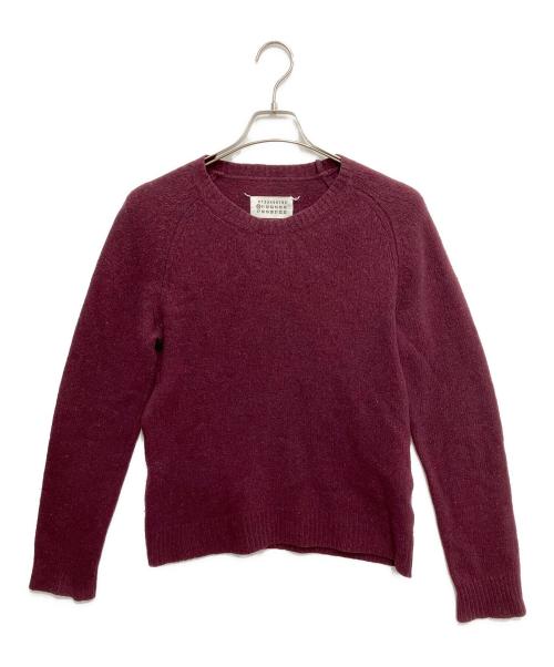 Maison Margiela 10（メゾンマルジェラ 10）Maison Margiela 10 (メゾンマルジェラ 10) 08AWラグランニット パープル サイズ:Sの古着・服飾アイテム