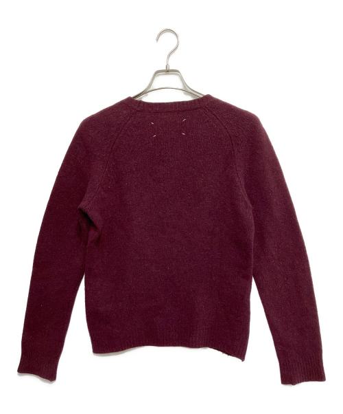 Maison Margiela 10（メゾンマルジェラ 10）Maison Margiela 10 (メゾンマルジェラ 10) 08AWラグランニット パープル サイズ:Sの古着・服飾アイテム