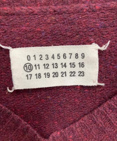 Maison Margiela 10（メゾンマルジェラ 10）Maison Margiela 10 (メゾンマルジェラ 10) 08AWラグランニット パープル サイズ:Sの古着・服飾アイテム