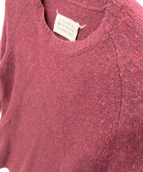 Maison Margiela 10（メゾンマルジェラ 10）Maison Margiela 10 (メゾンマルジェラ 10) 08AWラグランニット パープル サイズ:Sの古着・服飾アイテム