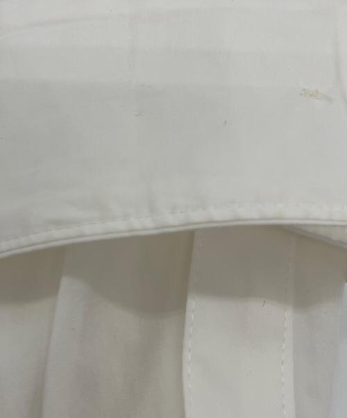 Chika Kisada（チカ キサダ）Chika Kisada (チカ キサダ) チュールシャツ ホワイト サイズ:1の古着・服飾アイテム