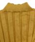 中古・古着 MAISON EUREKA (メゾンエウレカ) STRIPE RIB MOCK NECK イエロー サイズ:FREE：4000円