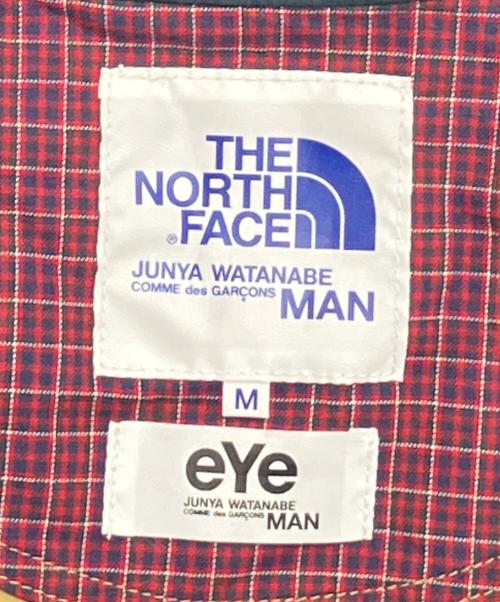 eYe COMME des GARCONS JUNYAWATANABE MAN（アイ コム デ ギャルソン ジュンヤ ワタナベ マン）eYe COMME des GARCONS JUNYAWATANABE MAN THE NORTH FACE (ザ ノース フェイス) マウンテンパーカー ベージュ×ネイビー サイズ:Mの古着・服飾アイテム