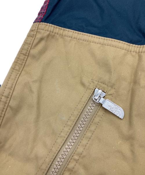 eYe COMME des GARCONS JUNYAWATANABE MAN（アイ コム デ ギャルソン ジュンヤ ワタナベ マン）eYe COMME des GARCONS JUNYAWATANABE MAN THE NORTH FACE (ザ ノース フェイス) マウンテンパーカー ベージュ×ネイビー サイズ:Mの古着・服飾アイテム