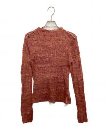 TELOPLAN（テーロプラン）の古着「Odette Knit Top」｜ピンク