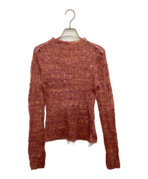 TELOPLAN（テーロプラン）TELOPLAN (テーロプラン) Odette Knit Top ピンク サイズ:FREEの古着・服飾アイテム