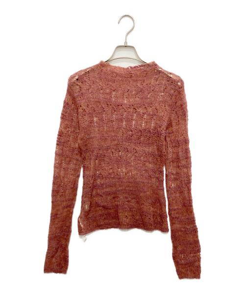 TELOPLAN（テーロプラン）TELOPLAN (テーロプラン) Odette Knit Top ピンク サイズ:FREEの古着・服飾アイテム