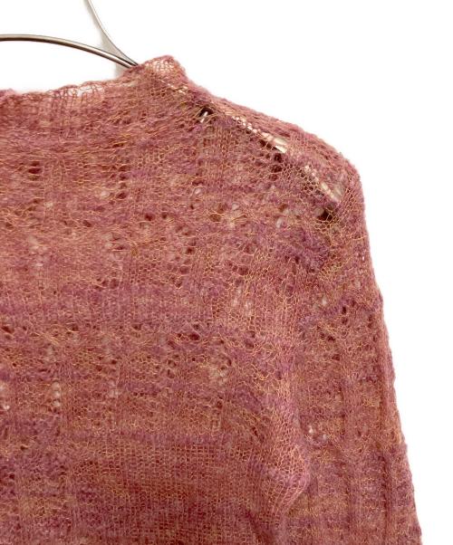 TELOPLAN（テーロプラン）TELOPLAN (テーロプラン) Odette Knit Top ピンク サイズ:FREEの古着・服飾アイテム