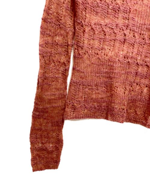 TELOPLAN（テーロプラン）TELOPLAN (テーロプラン) Odette Knit Top ピンク サイズ:FREEの古着・服飾アイテム