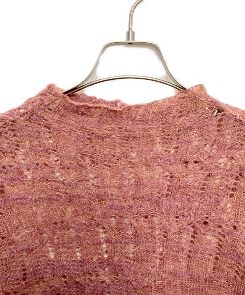 TELOPLAN（テーロプラン）TELOPLAN (テーロプラン) Odette Knit Top ピンク サイズ:FREEの古着・服飾アイテム