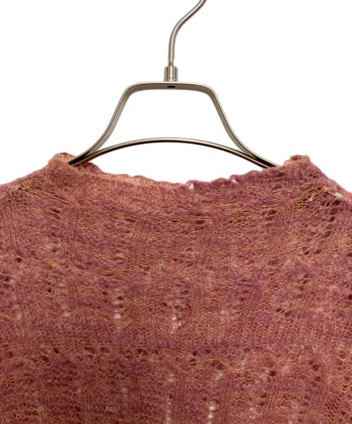TELOPLAN（テーロプラン）TELOPLAN (テーロプラン) Odette Knit Top ピンク サイズ:FREEの古着・服飾アイテム