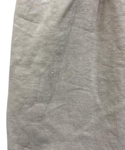 nest Robe（ネストローブ）nest Robe (ネストローブ) リネンフリルパンツ オフホワイト サイズ:Freeの古着・服飾アイテム