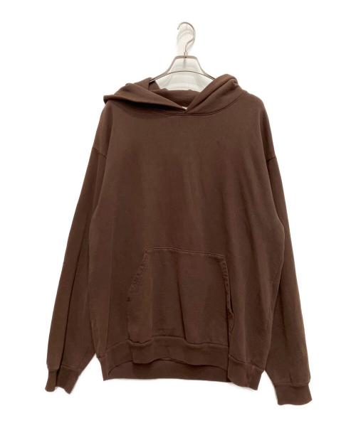 LOS ANGELES APPAREL（ロサンゼルスアパレル）LOS ANGELES APPAREL (ロサンゼルスアパレル) プルオーバーパーカー ブラウン サイズ:XLの古着・服飾アイテム