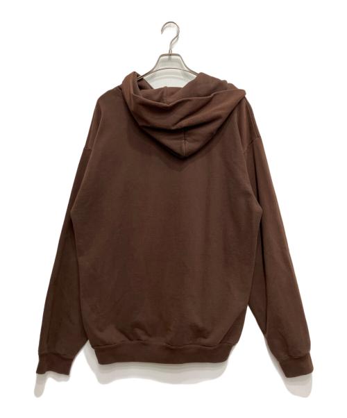 LOS ANGELES APPAREL（ロサンゼルスアパレル）LOS ANGELES APPAREL (ロサンゼルスアパレル) プルオーバーパーカー ブラウン サイズ:XLの古着・服飾アイテム
