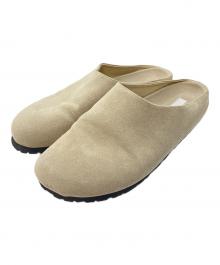 jieda（ジエダ）の古着「SUEDE SABOT サボ　サンダルシューズ」｜ベージュ