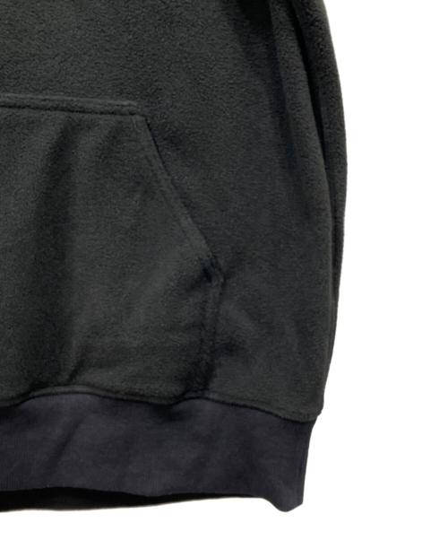 THE BLACK EYE PATCH（ブラックアイパッチ）THE BLACK EYE PATCH (ブラックアイパッチ) フリースパーカー ブラック サイズ:Lの古着・服飾アイテム