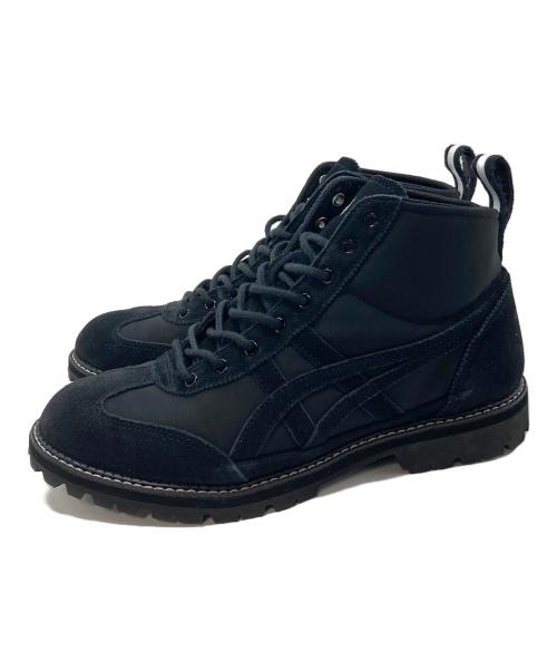 Onitsuka Tiger（オニツカタイガー）Onitsuka Tiger (オニツカタイガー) スニーカー　MEXICO RINKAN　撥水製　軽量 ブラック サイズ:US6の古着・服飾アイテム