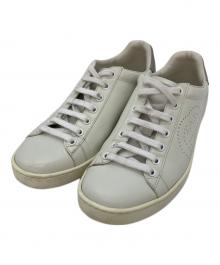 GUCCI（グッチ）の古着「エース インターロッキングスニーカー」｜ホワイト