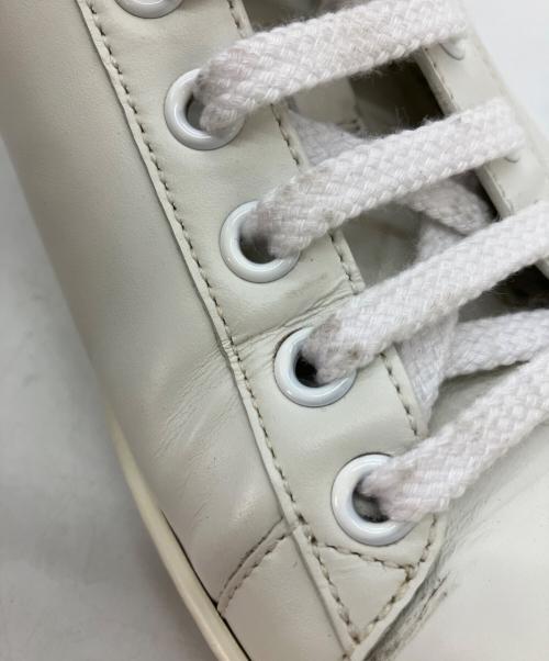 GUCCI（グッチ）GUCCI (グッチ) エース インターロッキングスニーカー ホワイト サイズ:23.5cmの古着・服飾アイテム