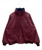 LAND'S ENDランズエンド）の古着「ナイロン ウォームアップ スコールジャケット」｜パープル