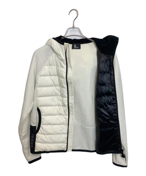 MONCLER GRENOBLE（モンクレール グルノーブル）MONCLER GRENOBLE (モンクレール グルノーブル) MAGLIA CARDIGAN ホワイト サイズ:Mの古着・服飾アイテム