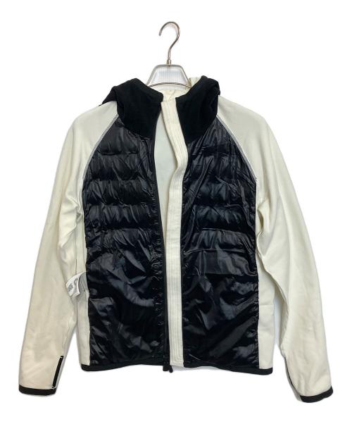 MONCLER GRENOBLE（モンクレール グルノーブル）MONCLER GRENOBLE (モンクレール グルノーブル) MAGLIA CARDIGAN ホワイト サイズ:Mの古着・服飾アイテム