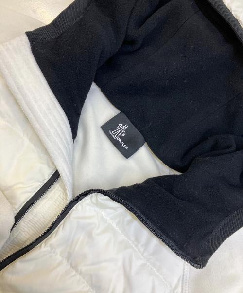 MONCLER GRENOBLE（モンクレール グルノーブル）MONCLER GRENOBLE (モンクレール グルノーブル) MAGLIA CARDIGAN ホワイト サイズ:Mの古着・服飾アイテム