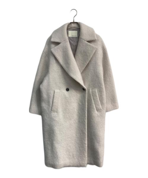 uncrave（アンクレイヴ）uncrave (アンクレイヴ) シャギー オーバーコート　COHVSW0561002 エクリュ サイズ:2の古着・服飾アイテム