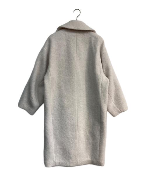 uncrave（アンクレイヴ）uncrave (アンクレイヴ) シャギー オーバーコート　COHVSW0561002 エクリュ サイズ:2の古着・服飾アイテム