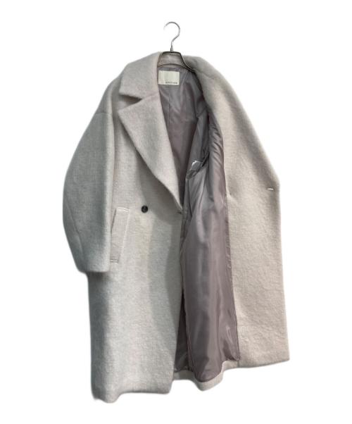 uncrave（アンクレイヴ）uncrave (アンクレイヴ) シャギー オーバーコート　COHVSW0561002 エクリュ サイズ:2の古着・服飾アイテム