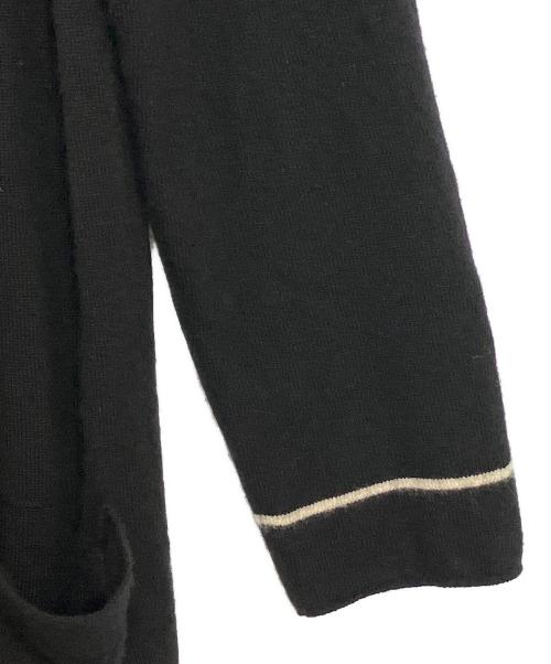 Yohji Yamamoto pour homme（ヨウジヤマモト プールオム）Yohji Yamamoto pour homme (ヨウジヤマモト プールオム) カシミヤカーディガン ブラック サイズ:3の古着・服飾アイテム