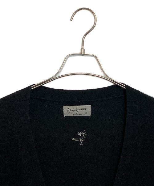 Yohji Yamamoto pour homme（ヨウジヤマモト プールオム）Yohji Yamamoto pour homme (ヨウジヤマモト プールオム) カシミヤカーディガン ブラック サイズ:3の古着・服飾アイテム