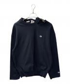 VETEMENTS×Championヴェトモン×チャンピオン）の古着「ダメージ加工スウェット」｜ブラック