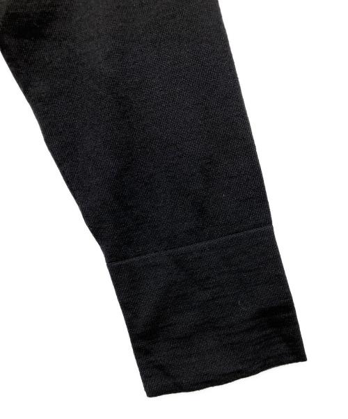 BALENCIAGA（バレンシアガ）BALENCIAGA (バレンシアガ) シルクカシミヤニットカーディガン ブラック サイズ:Lの古着・服飾アイテム