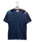 Maison Margiela（メゾンマルジェラ）の古着「切り替えTシャツ」｜ネイビー