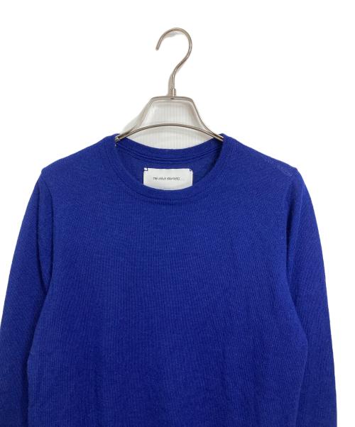 THE INOUE BROTHERS（イノウエブラザーズ）THE INOUE BROTHERS (イノウエブラザーズ) アルパカニット ブルー サイズ:Mの古着・服飾アイテム