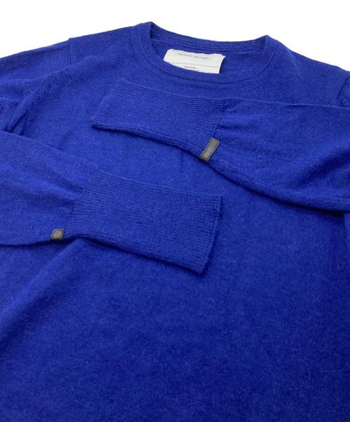 THE INOUE BROTHERS（イノウエブラザーズ）THE INOUE BROTHERS (イノウエブラザーズ) アルパカニット ブルー サイズ:Mの古着・服飾アイテム