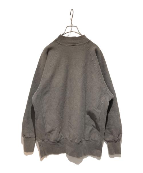 Champion REVERSE WEAVE（チャンピオン リバース ウィーブ）Champion REVERSE WEAVE (チャンピオン リバース ウィーブ) Reverse Weave Raglan Moc Neck グレー サイズ:XLの古着・服飾アイテム