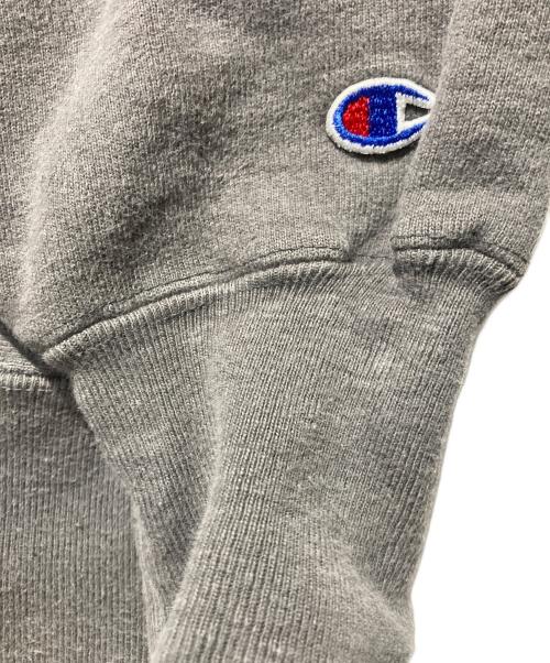 Champion REVERSE WEAVE（チャンピオン リバース ウィーブ）Champion REVERSE WEAVE (チャンピオン リバース ウィーブ) Reverse Weave Raglan Moc Neck グレー サイズ:XLの古着・服飾アイテム
