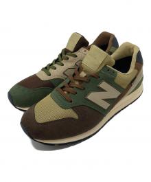 NEW BALANCE×BEAMS（ニューバランス×ビームス）の古着「GORE-TEX スニーカー　996 」｜グリーン×ブラウン
