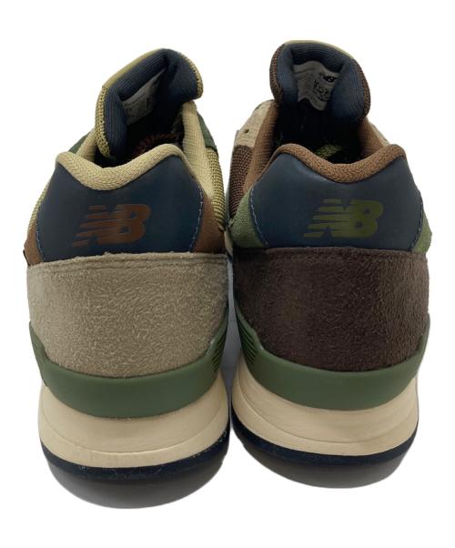 NEW BALANCE（ニューバランス）NEW BALANCE (ニューバランス) BEAMS (ビームス) GORE-TEX スニーカー　996  グリーン×ブラウン サイズ:US 9.5の古着・服飾アイテム