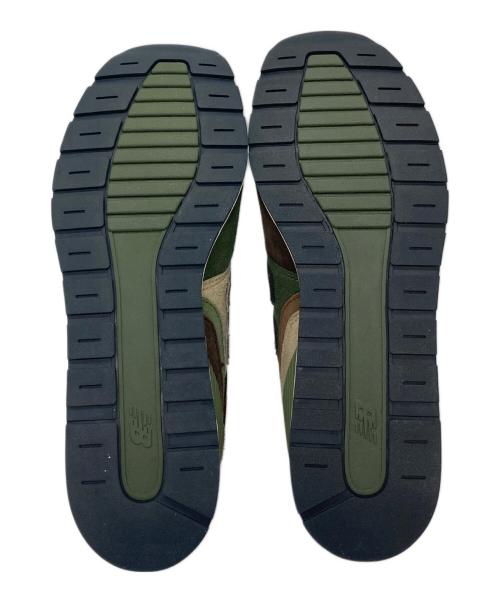 NEW BALANCE（ニューバランス）NEW BALANCE (ニューバランス) BEAMS (ビームス) GORE-TEX スニーカー　996  グリーン×ブラウン サイズ:US 9.5の古着・服飾アイテム