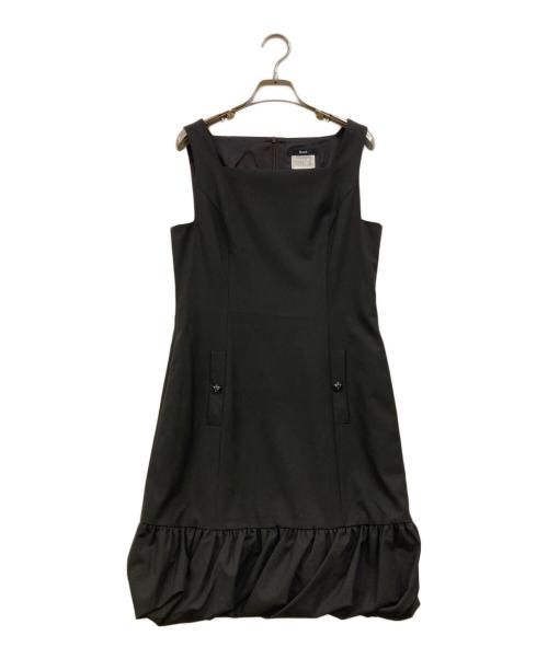 Rene（ルネ）Rene (ルネ) ノースリーブバルーンワンピース ブラウン サイズ:36の古着・服飾アイテム